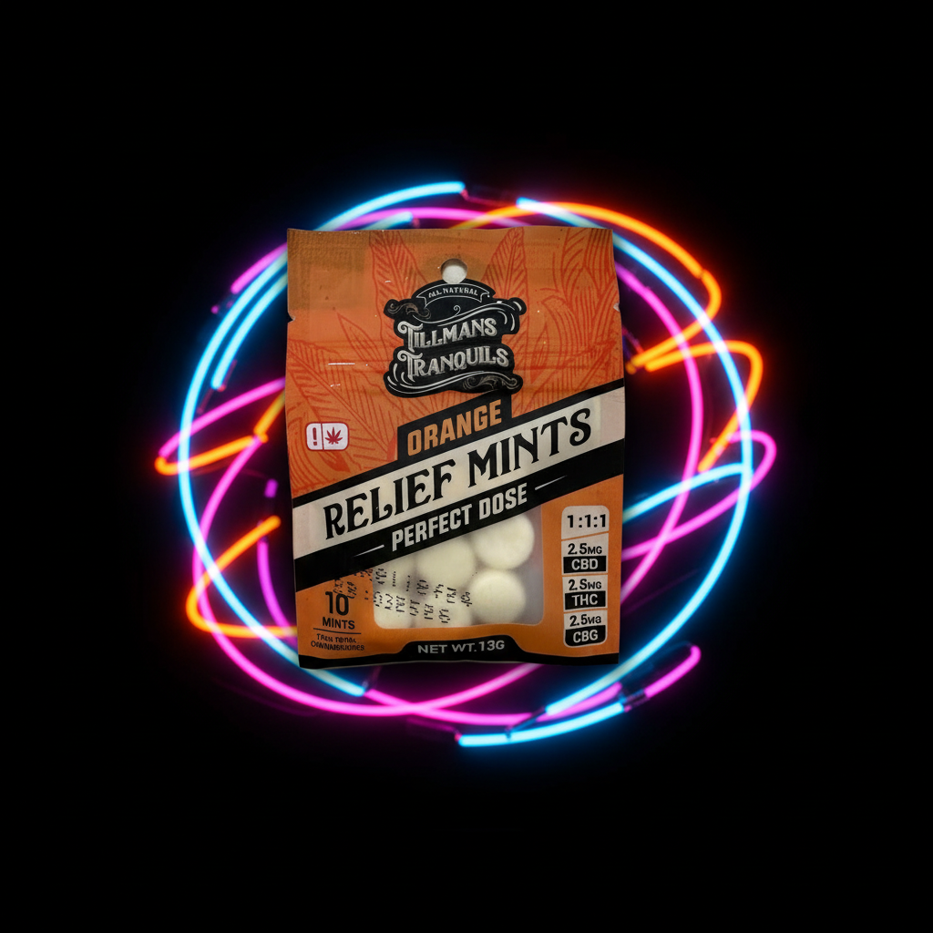 Tillman's Tranquils Microdose Effect-Specific THC Mints