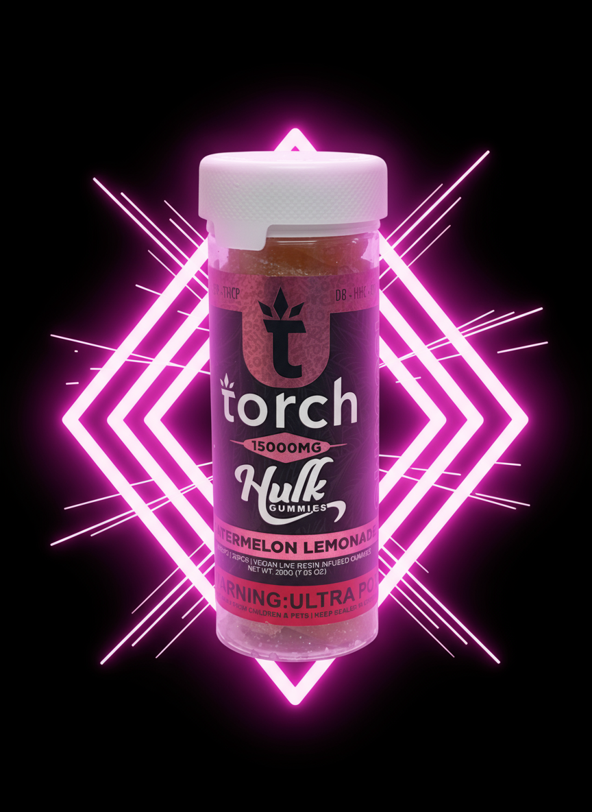 Torch Hulk Gummies - 15000MG - D9 THCp