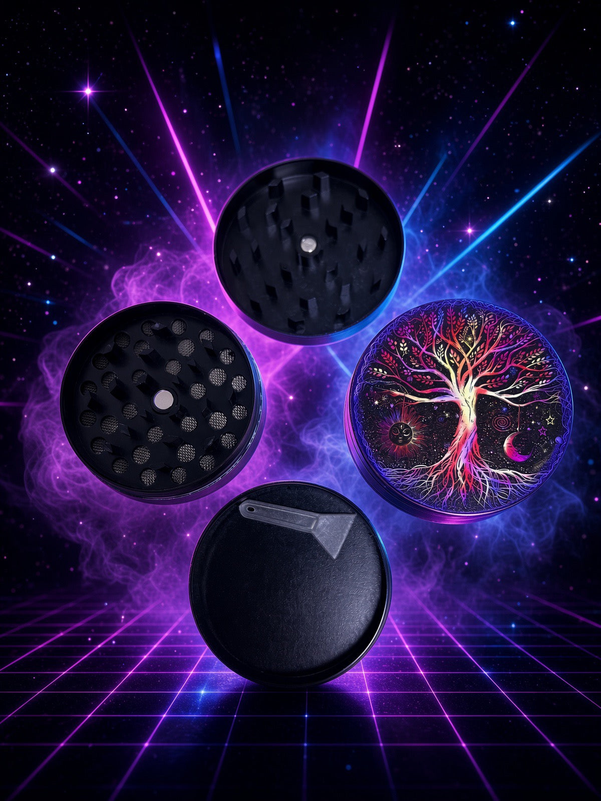 Tree of Life 3-Piece Grinder