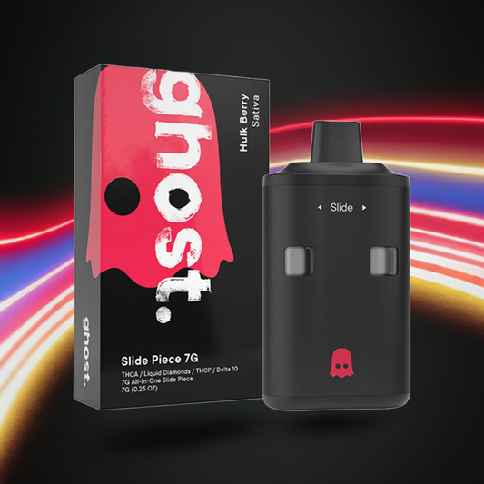 Ghost Slide Piece 7g Disposable - THCa+THCp Liquid Diamonds - Ghost - Sky High Montgomery cincinnati