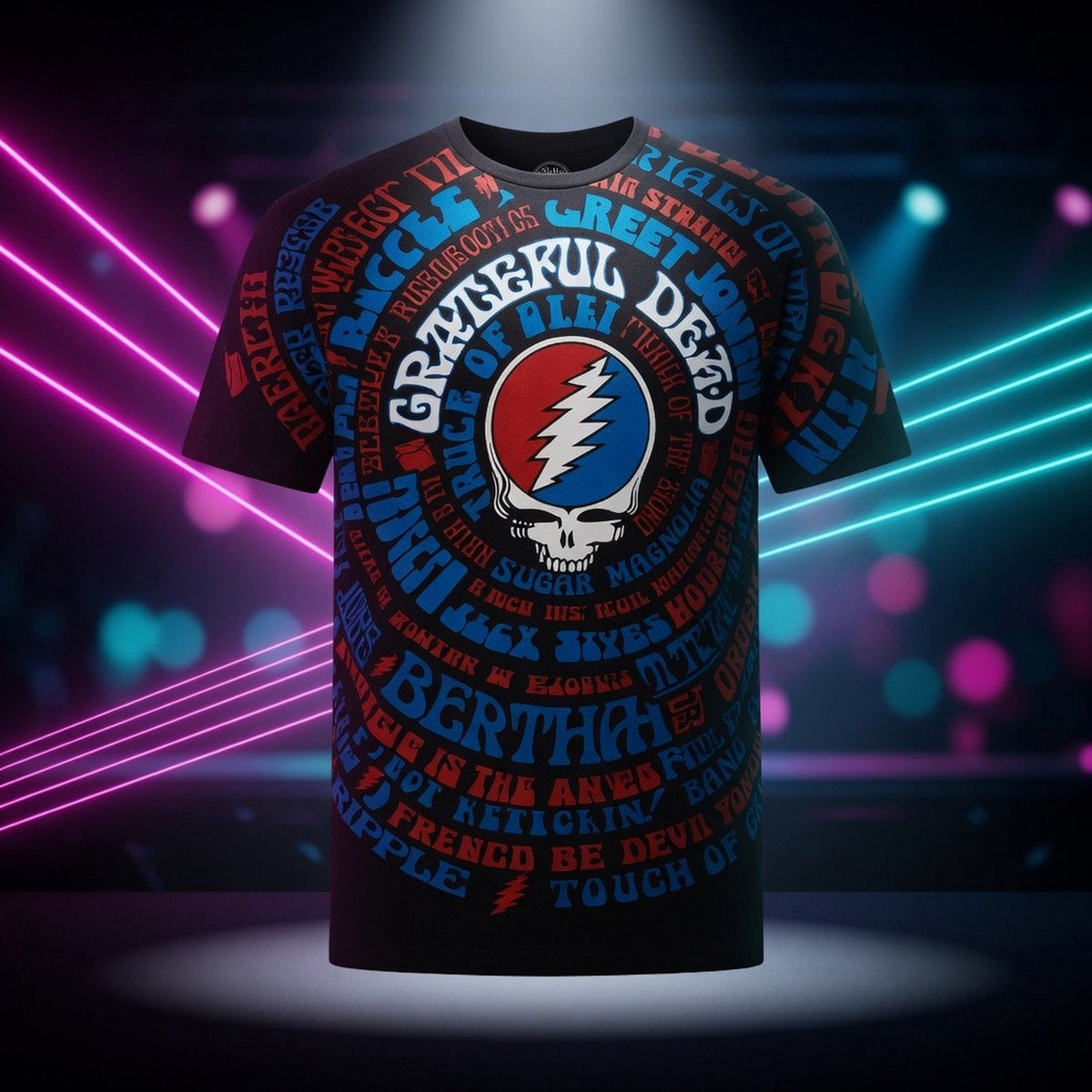 Grateful Dead Song Titles Tee