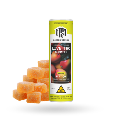 MHC Live Resin Gummy - Mango (Sativa) - 20ct