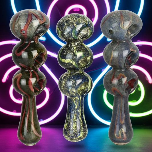 Triple Bowl Spoon Hand Pipe