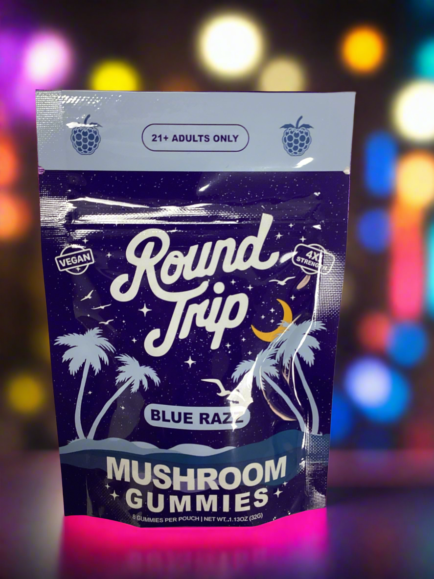 Round Trip Mushroom Gummies 4x - Round Trip - Sky High Montgomery cincinnati
