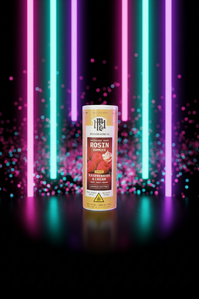 MHC Live Rosin Gummy - 30ct — angle view