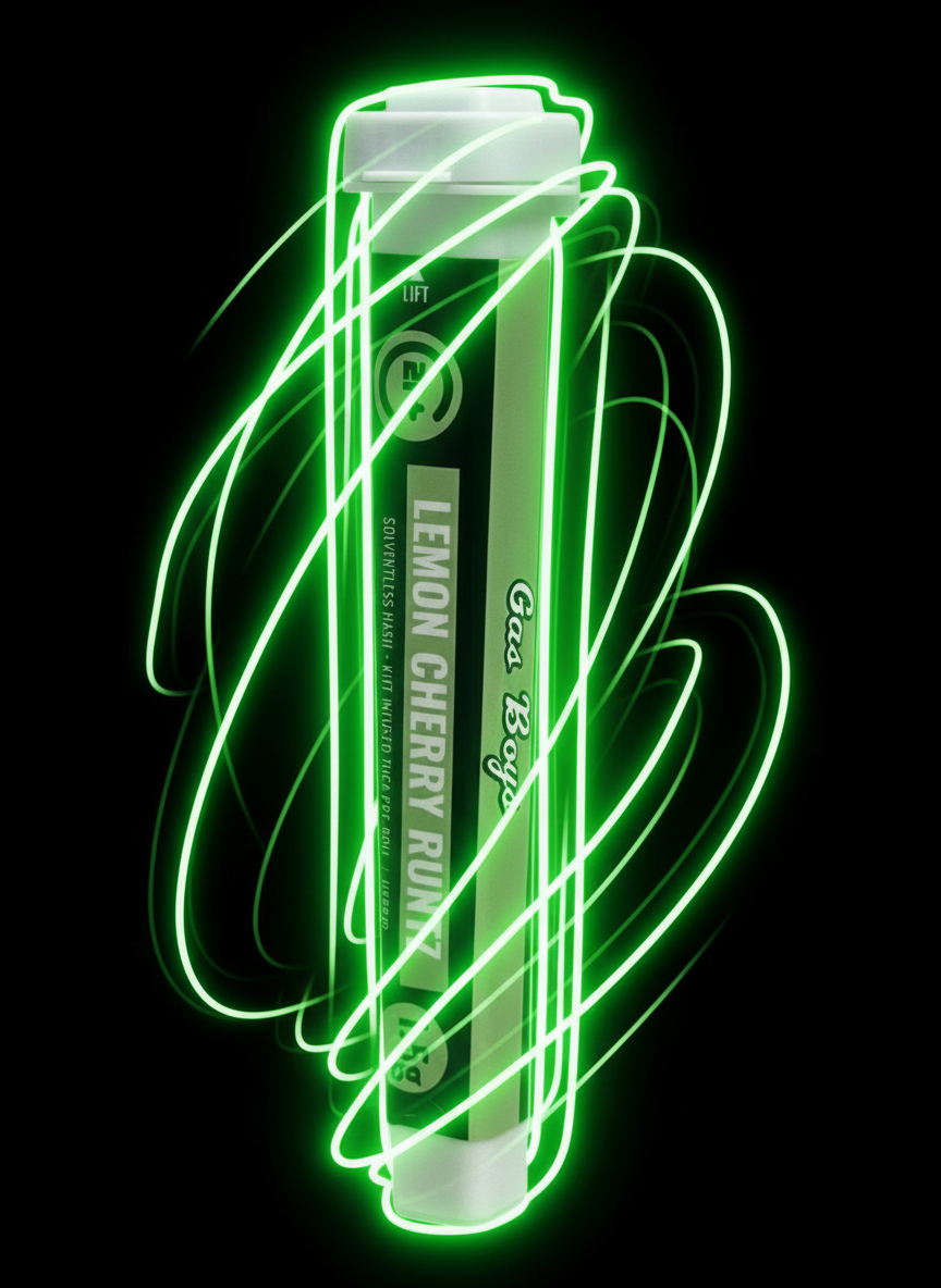 Gas Boys Solventless Hash + Kief THCa Prerolls