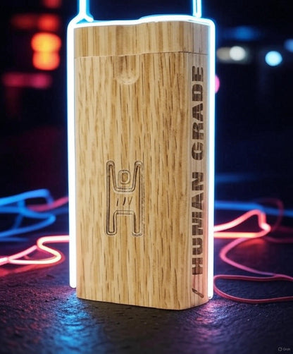 Wooden Dugout — angle view