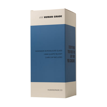 Pink 10.25" Straight Recycler by Human Grade