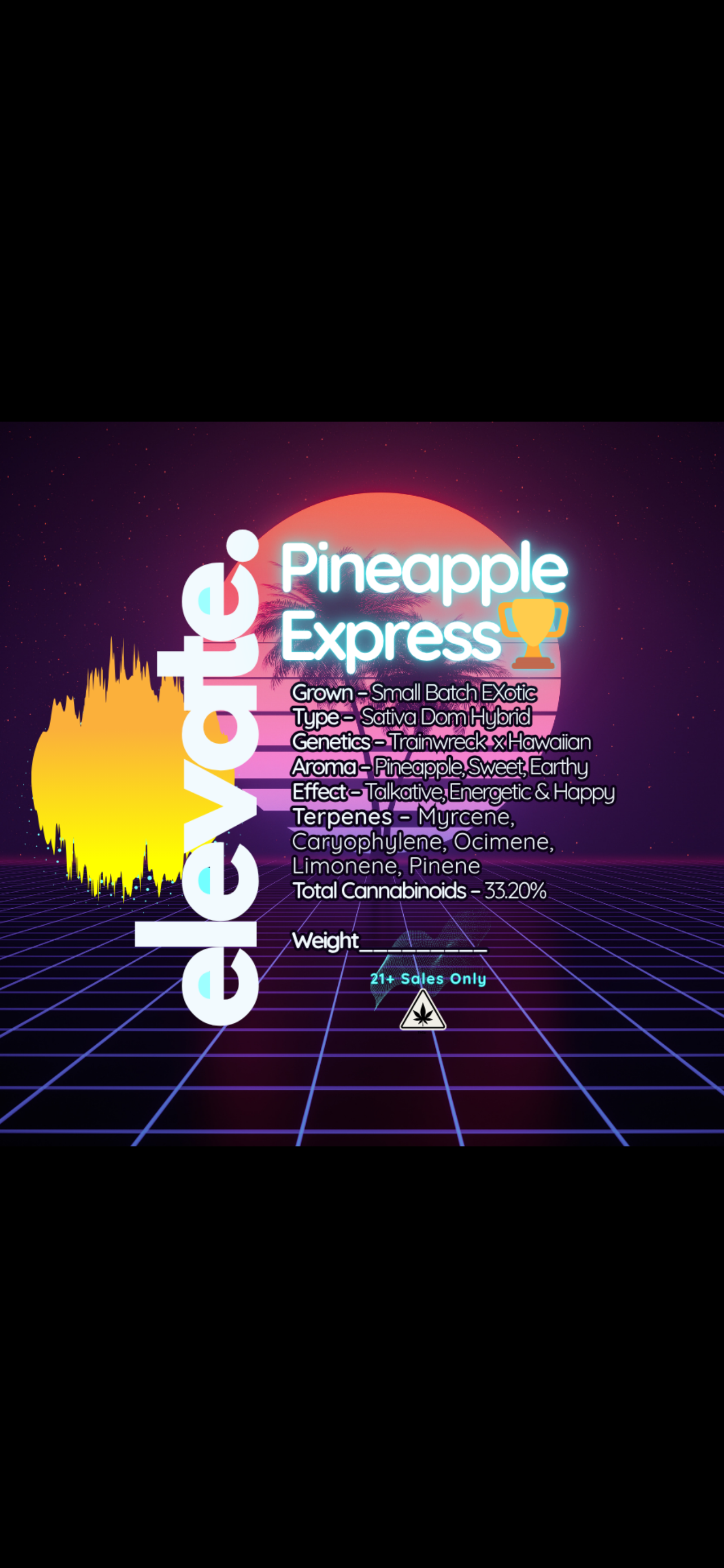 🏆Smokers Cup Pineapple Express THCa Flower 🏆