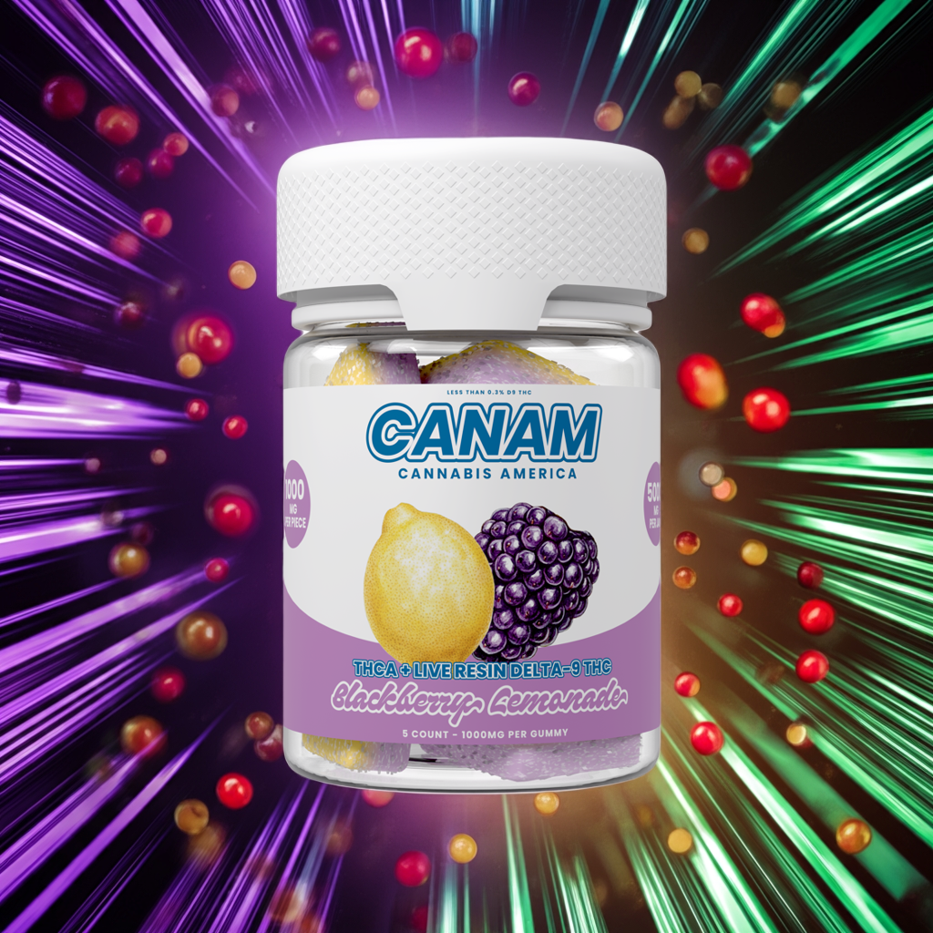 Cannabis America 5000mg Gummy Jar - Cannabis America - Sky High Montgomery cincinnati