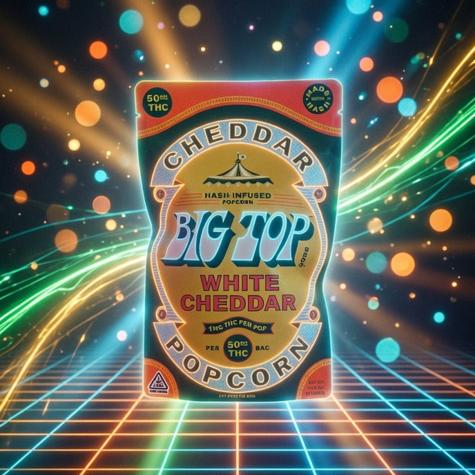 Big Top Hash-Infused Popcorn Classic Butter 10mg