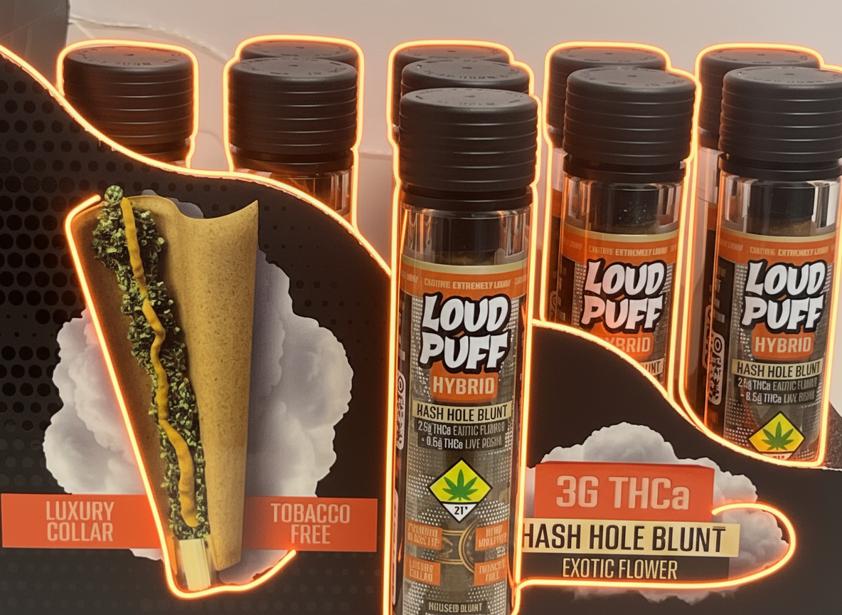 Loud Puff 3g Hash Hole Blunt