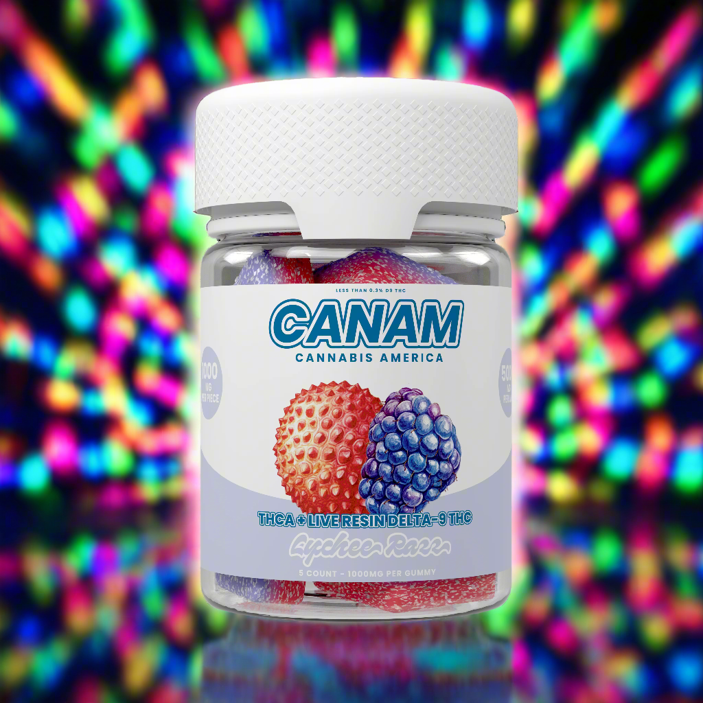 Cannabis America 5000mg Gummy Jar - Cannabis America - Sky High Montgomery cincinnati