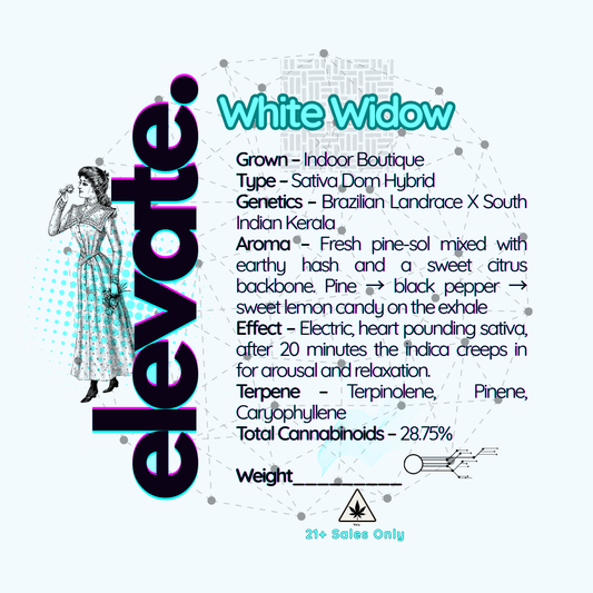 White Widow Boutique THCa Flower