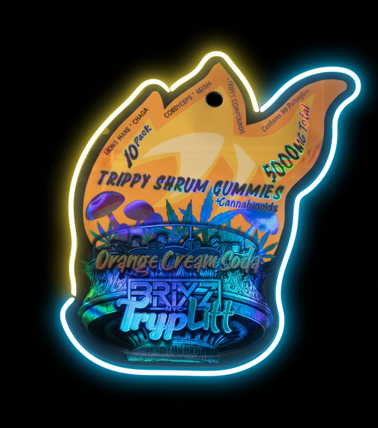 BRIXZ Tryp Litt Trippy Shrum Gummies