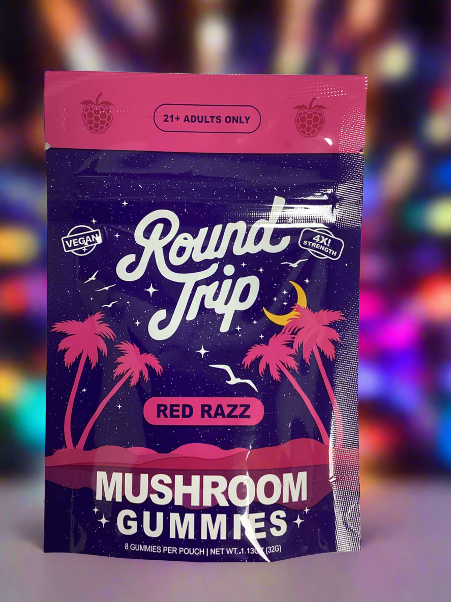 Round Trip Mushroom Gummies 4x - Round Trip - Sky High Montgomery cincinnati
