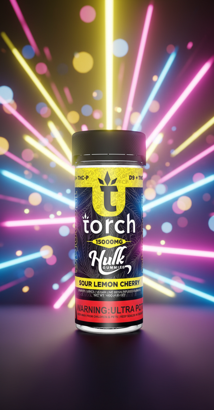 Torch Hulk Gummies - 15000MG - D9 THCp