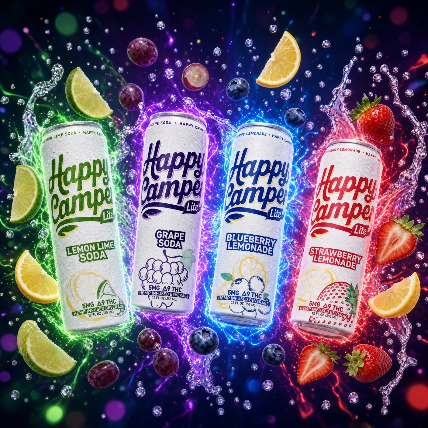 Happy Camper Lite - 5mg THC drinks — gallery view 8