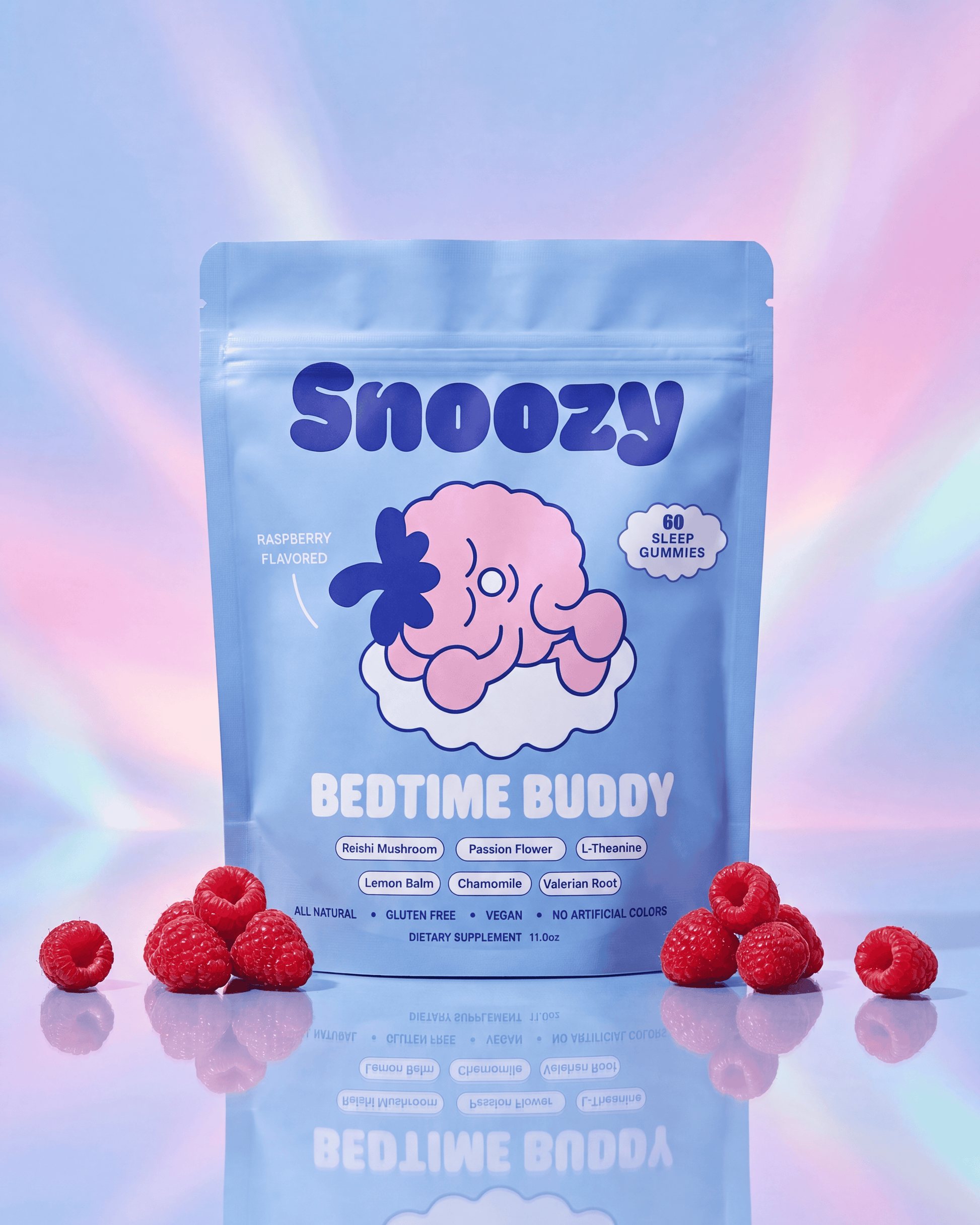 Snoozy Bedtime Buddy Gummies 60ct