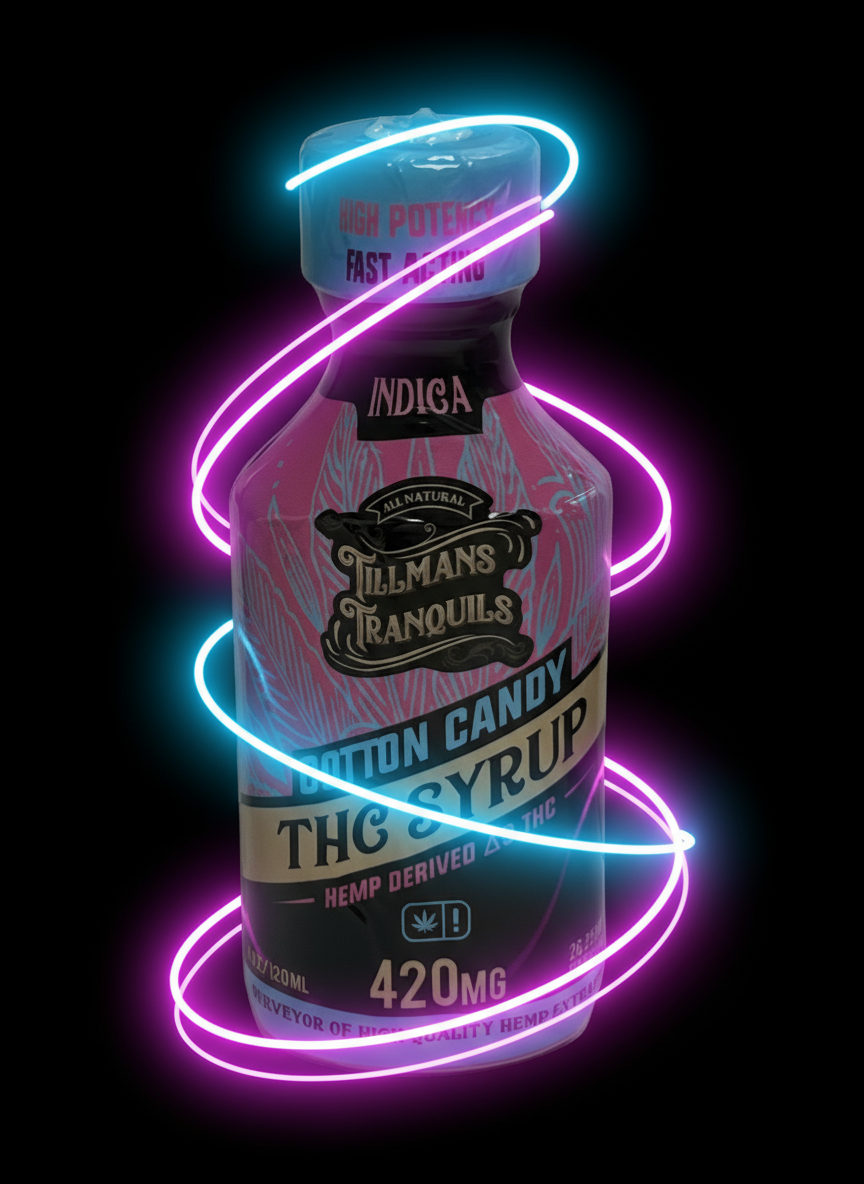 Tillman's Tranquil's D9 Syrup 420mg Bottles