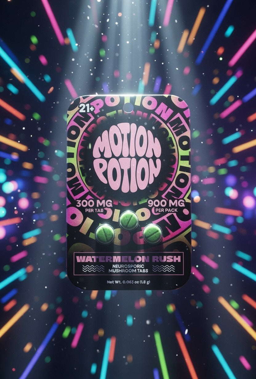 Motion Potion Neurosporic Mushroom Tabs