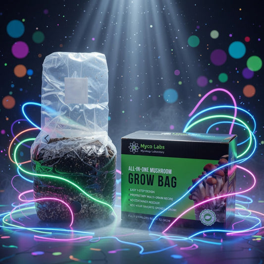 Midwest All-In-One Mushroom Grow Bag - Myco Labs - Sky High Montgomery cincinnati