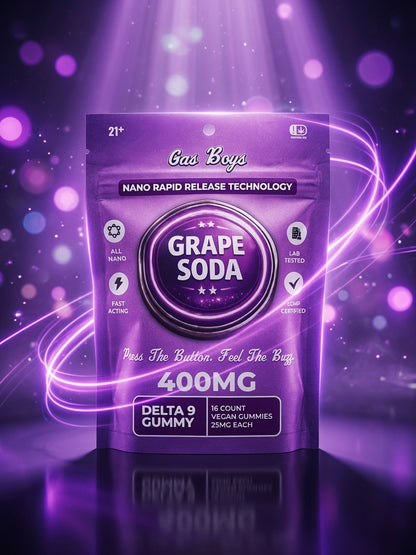 Gas Boys - NANO 9+D9 GUMMIES 400MG