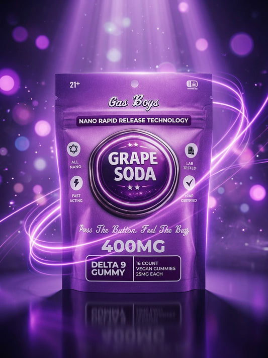 Gas Boys - NANO 9+D9 GUMMIES 400MG