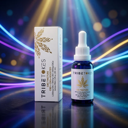 Tribe Tokes CBD CBGa Tincture - 1800mg — product, front view