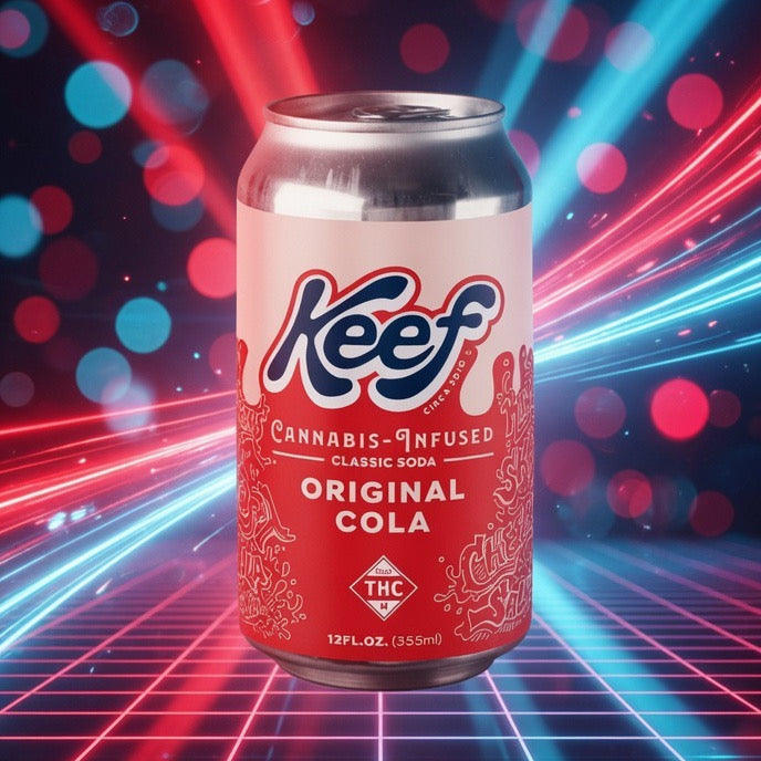 Keef Original Cola Cannabis-Infused Soda (4 PK)
