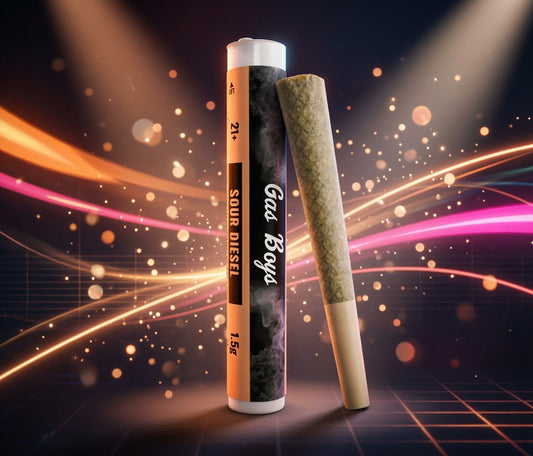 Gas Boys Ice Hash + Exotic Kief Infused Pre-Roll Single