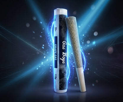 Gas Boys Ice Hash + Exotic Kief Infused Pre-Roll Single