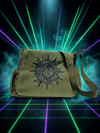 Tribal Sun Messenger Bag