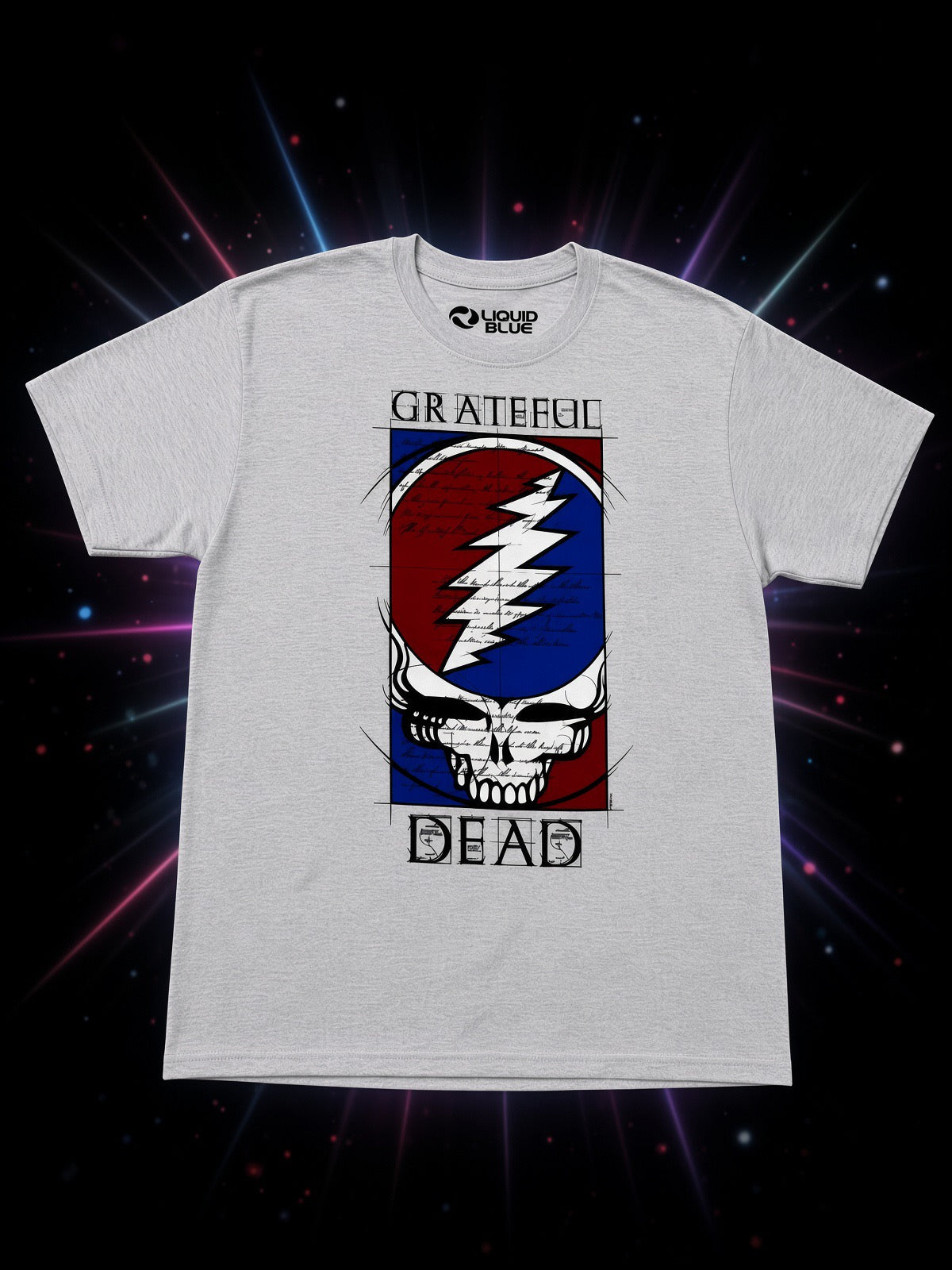 Grateful Dead Steal Your Face - Blueprint Edition T-Shirt