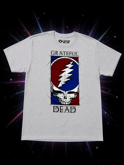 Grateful Dead Steal Your Face Blueprint T-Shirt