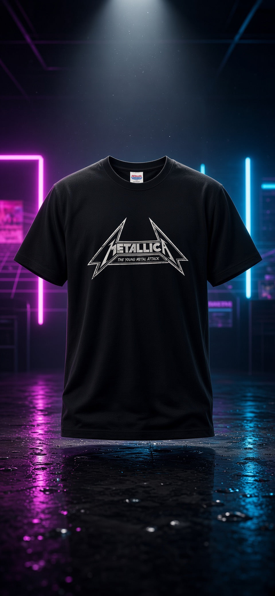 Metallica Young Metal Attack T-Shirt