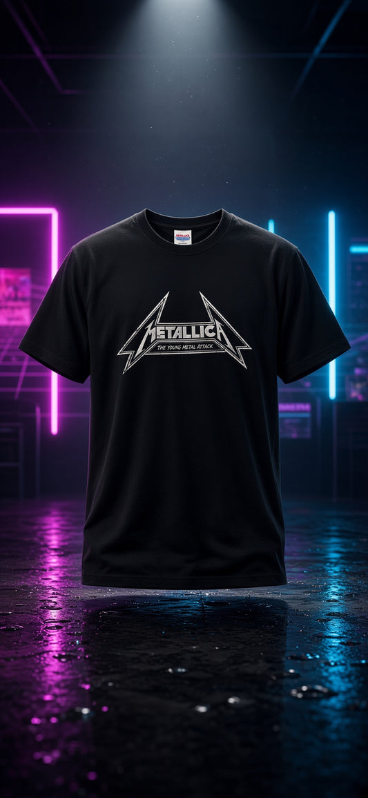 Metallica Young Metal Attack T-Shirt