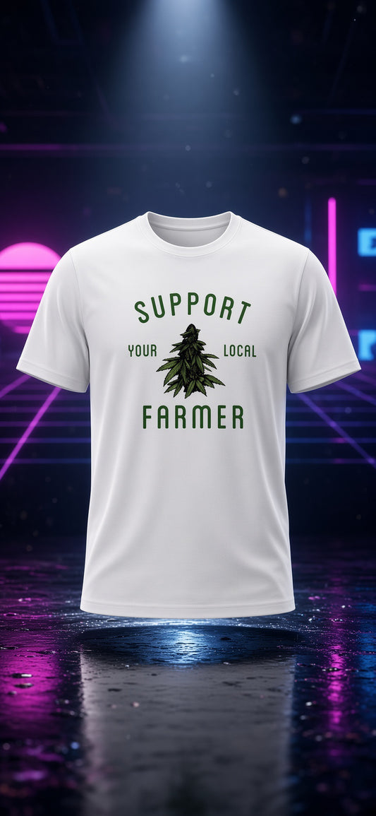 Support Your Local Farmer Graphic T-Shirt