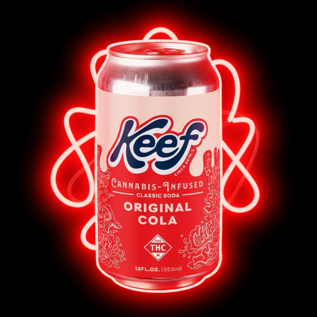 Keef Original Cannabis Infused Sodas (4 PK)