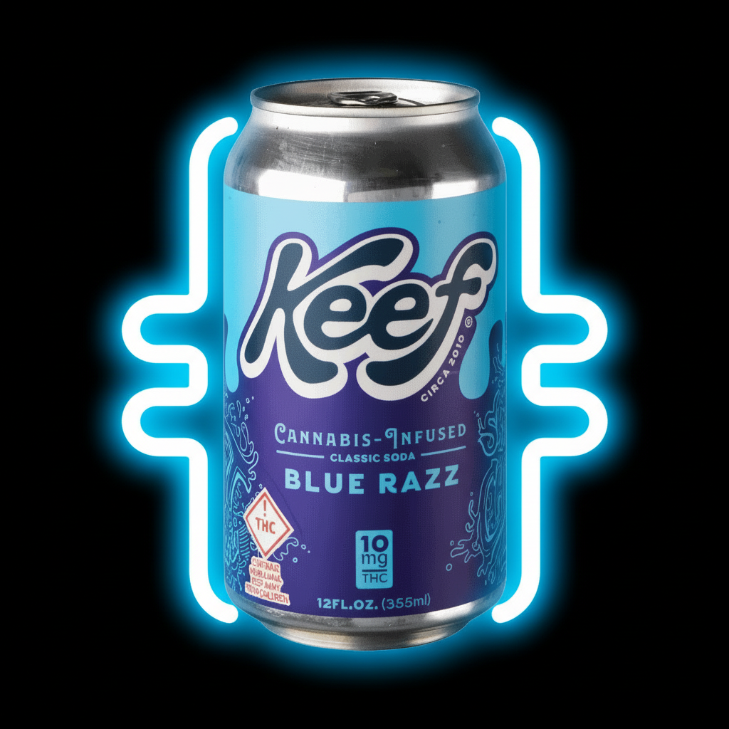 Keef Original Cannabis Infused Sodas (4 PK)