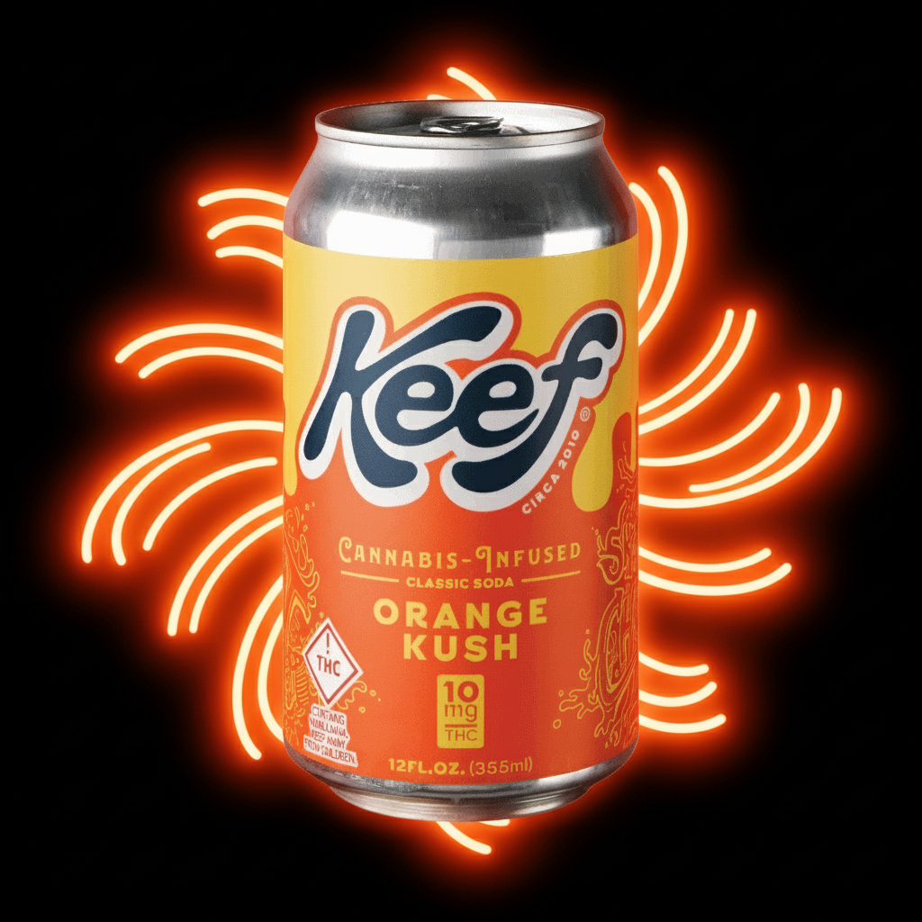 Keef Original Cannabis Infused Sodas (4 PK)