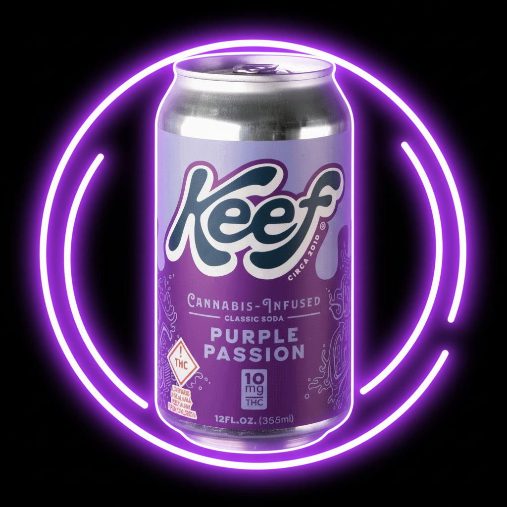 Keef Original Cannabis Infused Sodas (4 PK)