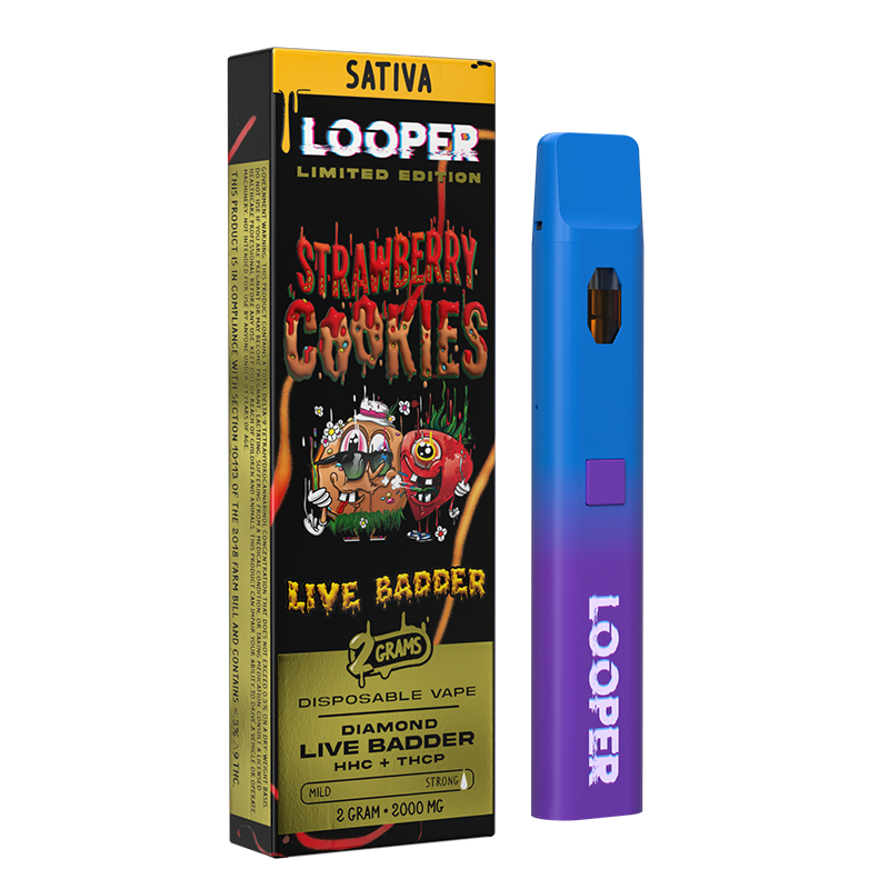 Looper Limited Edition Badderup Live Badder 2G Disposables