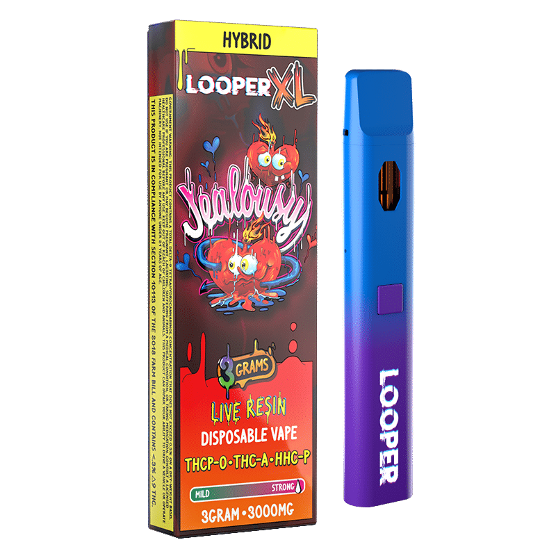 Looper XL Series Live Resin 3ML Disposables - Jealousy