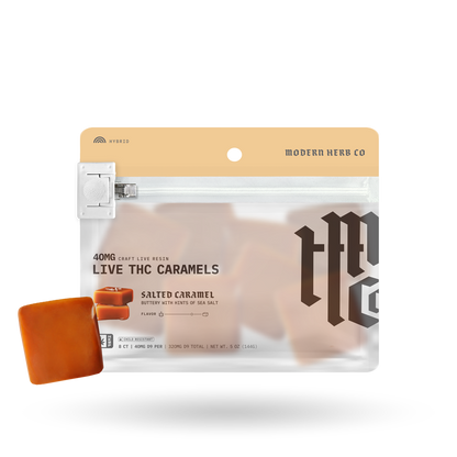 MHC Live Resin Caramels - Anytime (Hybrid) - 8ct