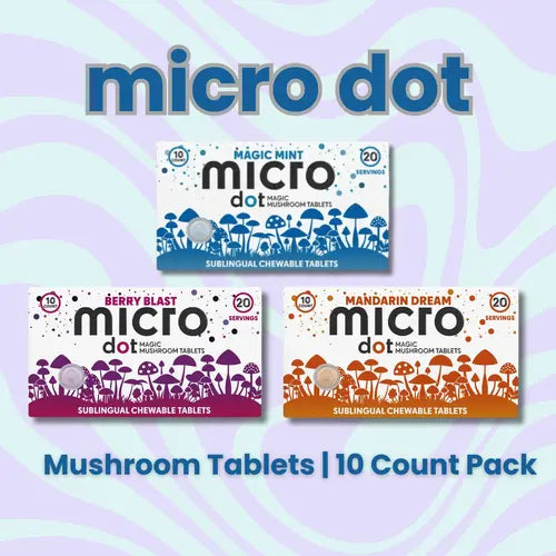 Micro Dots Magic Mushroom Tablets - Hemp Wholesaler - Sky High Montgomery cincinnati