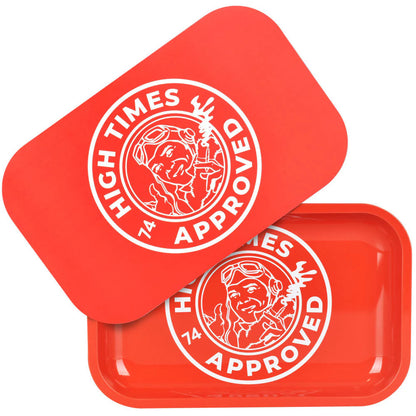 Metal Rolling Tray - 11"x7" — accessory, front view