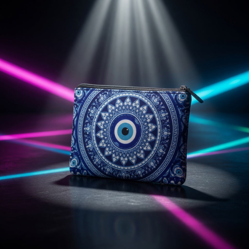 Blue Eye Coin Purse
