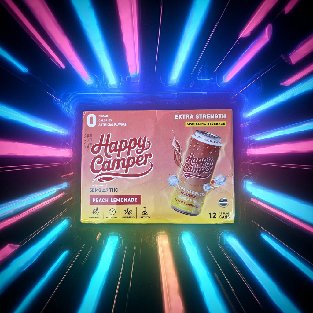 Happy Camper Extra Strength D9 Drinks - Gas Boys - Sky High Montgomery cincinnati