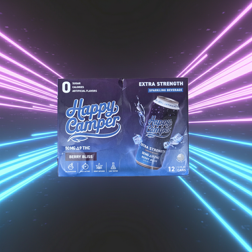 Happy Camper Extra Strength D9 Drinks - Gas Boys - Sky High Montgomery cincinnati